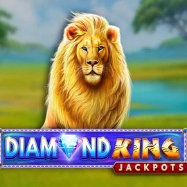 Official Jackpots logo: Diamond King Jackpots by SpinPlay Games at Casino Winner