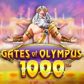 Gates of Olympus 1000 online game logo by Pragmatic Play on casino-winner.org