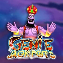 Genie Jackpots slot visual from Blueprint Gaming available on casino-winner.org