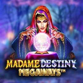 Madame Destiny Megaways slot logo by Pragmatic Play at Casino Winner