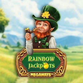 Rainbow Jackpots Megaways slot visual from Red Tiger Gaming available on casino-winner.org