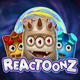 Slots logo of Reactoonz from Play’n GO at Casino Winner