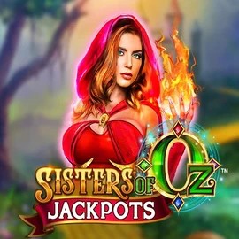 Sisters Of Oz Jackpots slot logo by Triple Edge Studios at Casino Winner