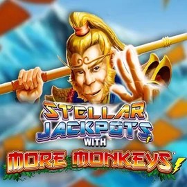 Stellar Jackpots with More Monkeys by Lightning Box Game, showcased at casino-winner.org – game logo
