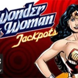 Wonder Woman Jackpots online game logo by Amaya on casino-winner.org